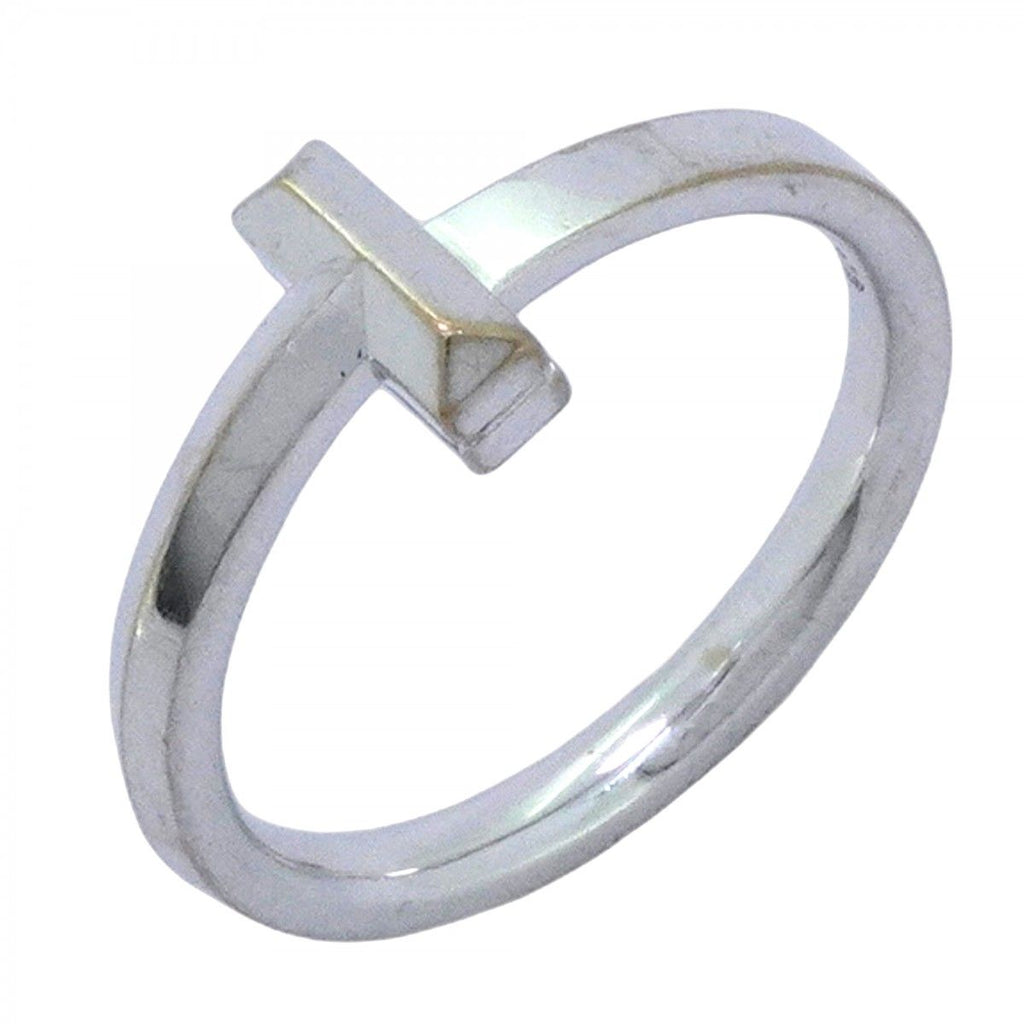 Tiffany & Co Ring T One 18k White Gold