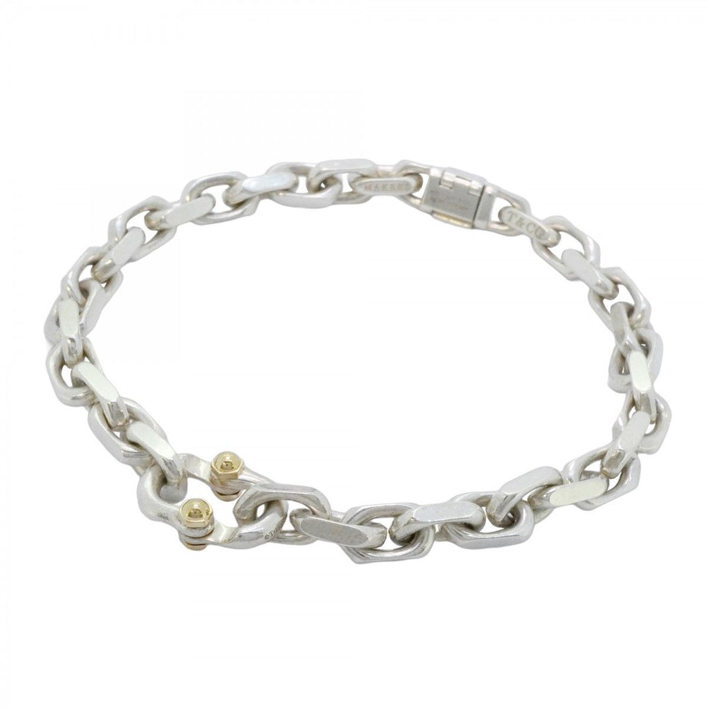 Tiffany & Co Bracelet Makers 18k Yellow Gold 925 Sterling Silver