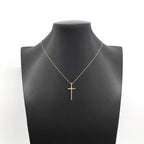 Tiffany & Co Necklace Cross 18k Yellow Gold — view 6