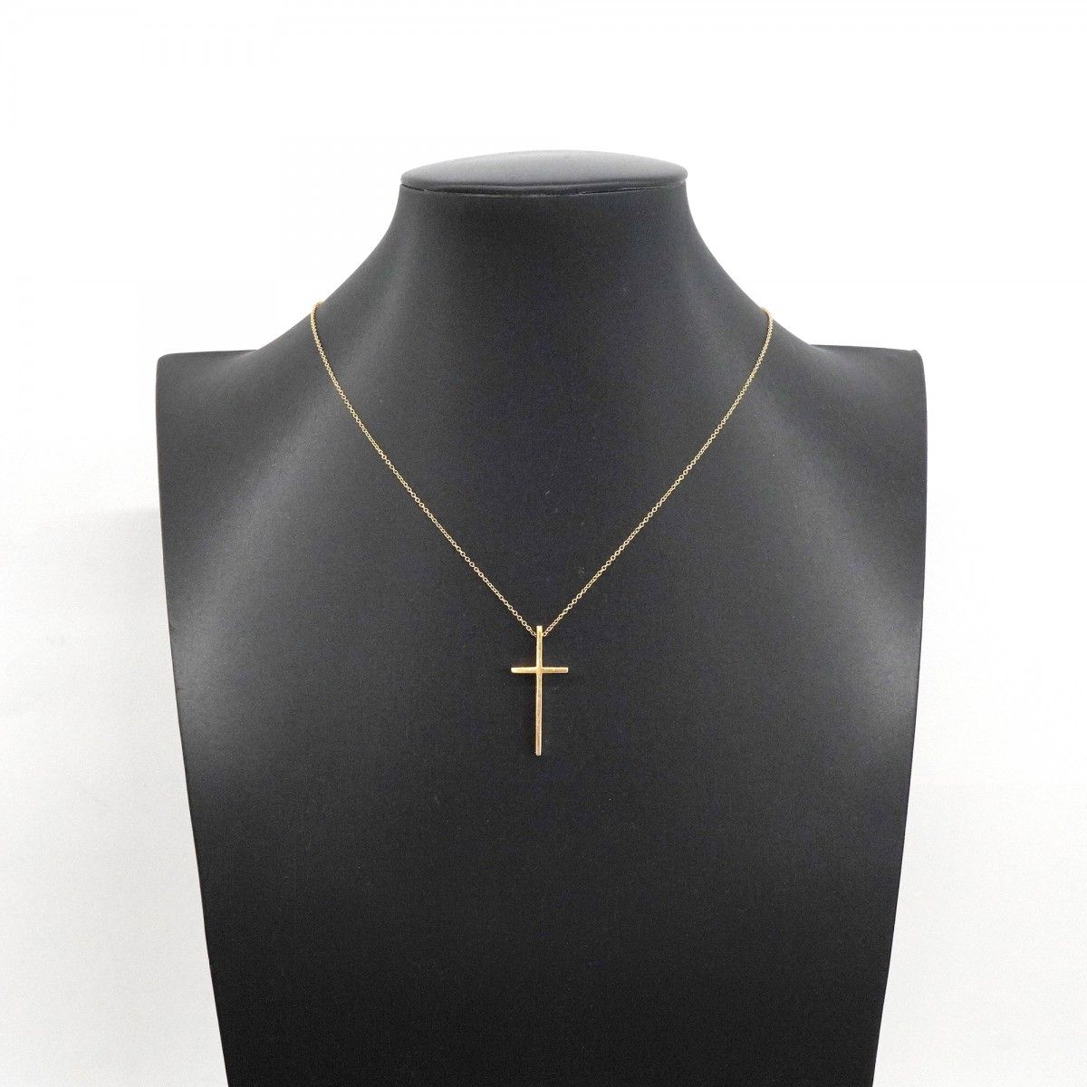 Tiffany & Co Necklace Cross 18k Yellow Gold — view 6