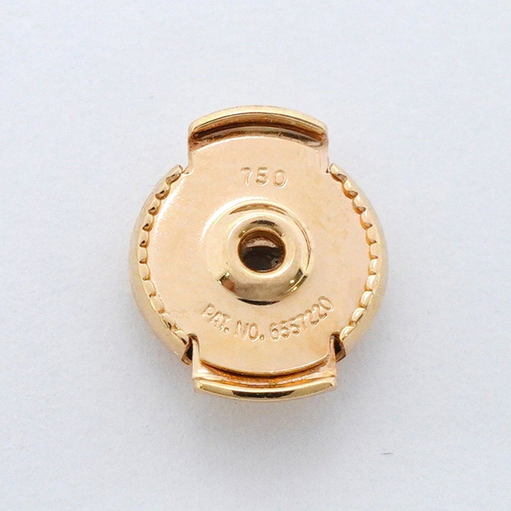 Hermes Earrings Cour de 18k Pink Gold Diamond — view 5