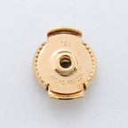 Hermes Earrings Cour de 18k Pink Gold Diamond — view 5