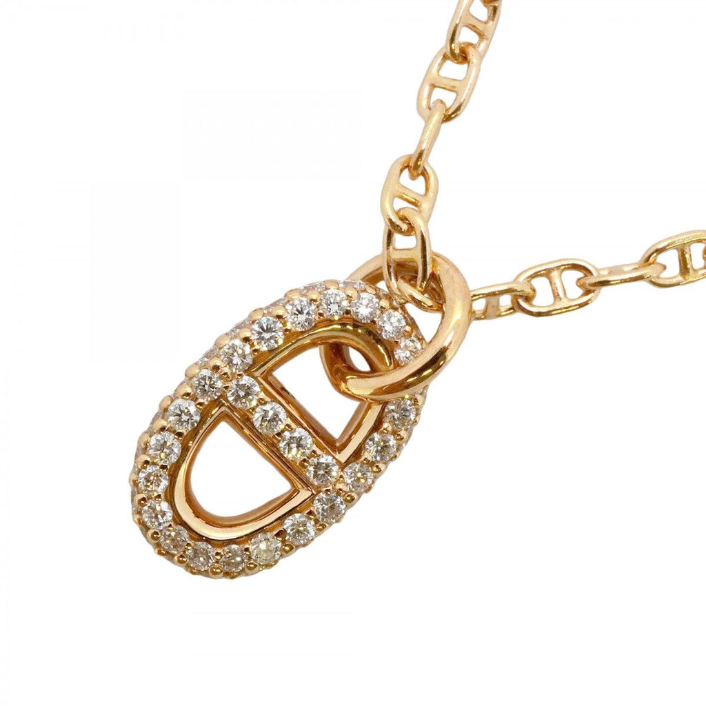 Hermes Necklace Farandole 18k Pink Gold Diamond