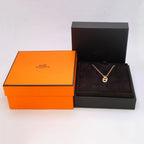 Hermes Necklace Farandole 18k Pink Gold Diamond — view 7
