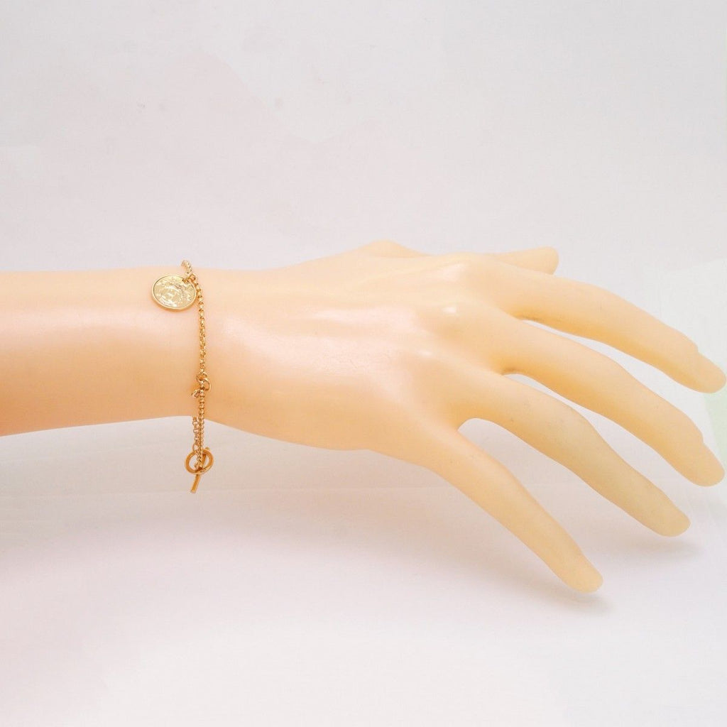 Hermes Bracelet Exlibris 18k Pink Gold Diamond — view 7