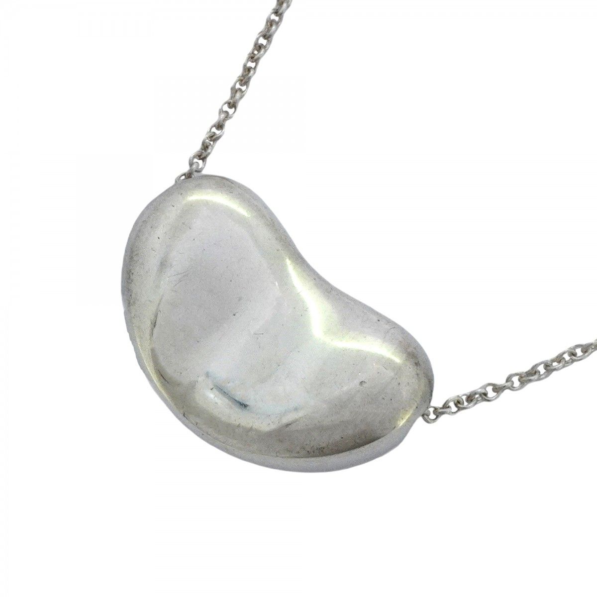 Tiffany & Co Necklace Bean Silver
