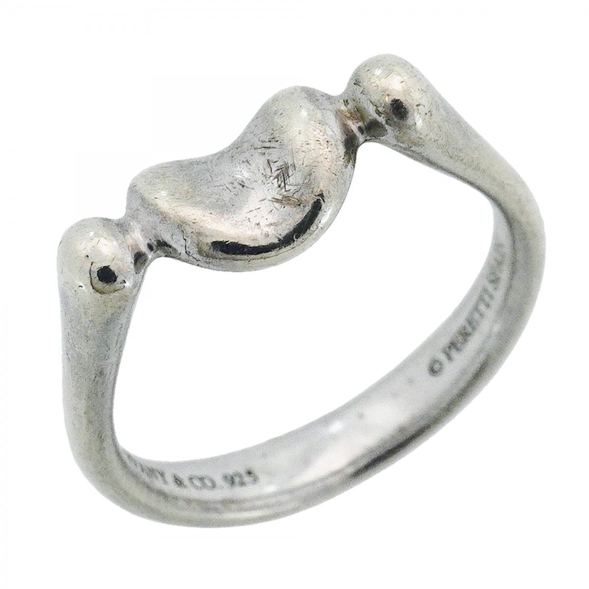 Tiffany & Co Ring Bean 925 Sterling Silver