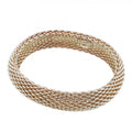 Tiffany & Co Bangle Somerset Silver Bracelet