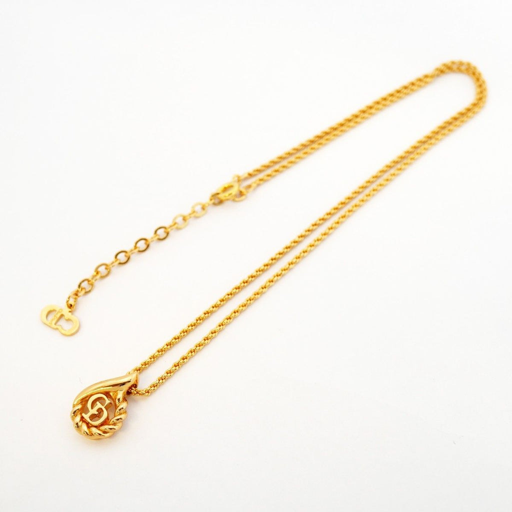 Dior Necklace CD Logo Gold Plated — view 3