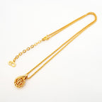 Dior Necklace CD Logo Gold Plated — view 3