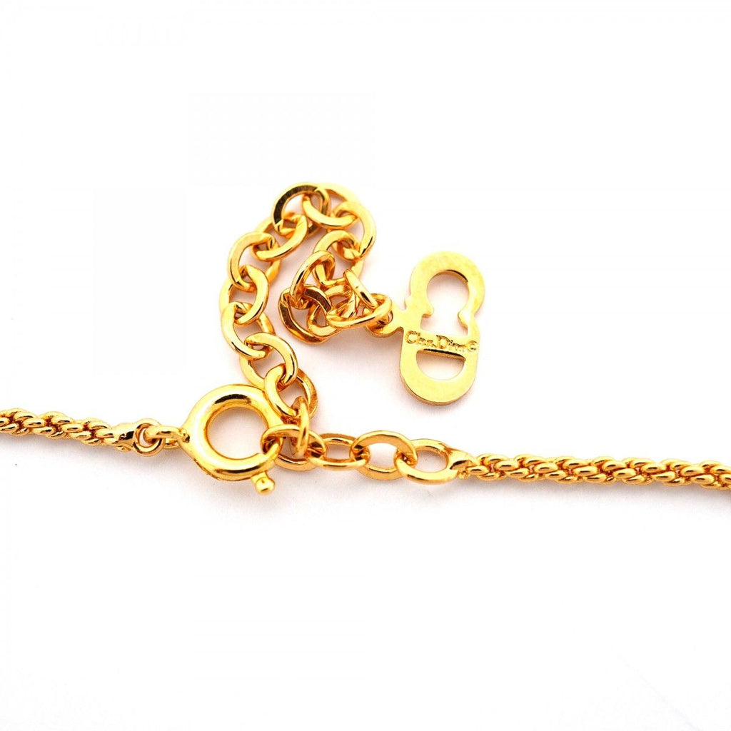 Dior Necklace CD Logo Gold Plated — view 4