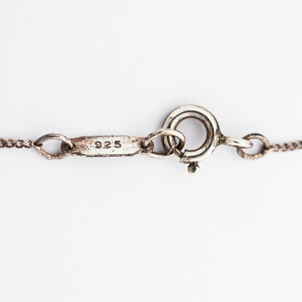 Tiffany & Co Necklace Heart Ribbon 18k Yellow Gold Silver — view 5