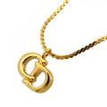 Dior Necklace CD Logo Gold Plated