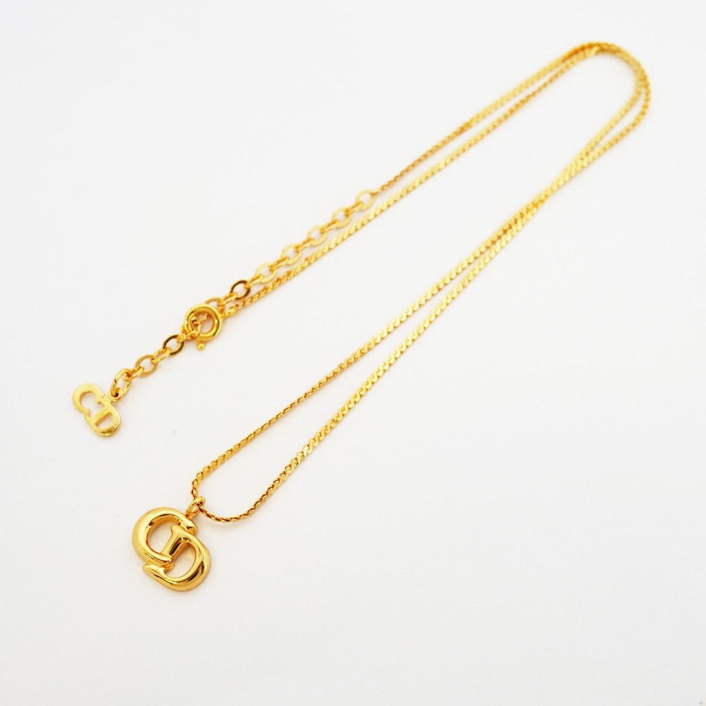 Dior Necklace CD Logo Gold Plated — view 3