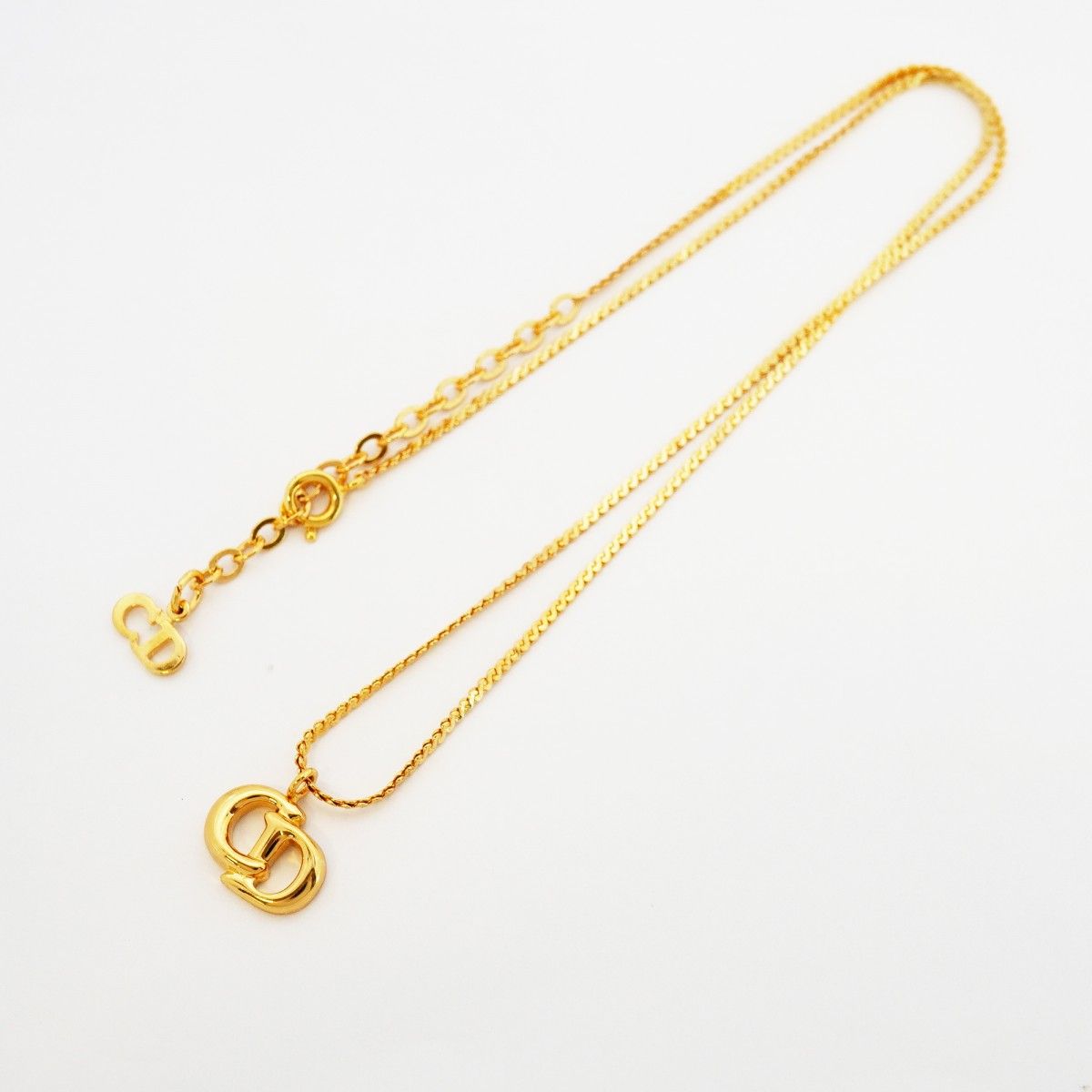 Dior Necklace CD Logo Gold Plated — view 3