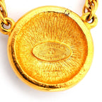 Chanel Necklace Vintage CC Logo Round — view 5