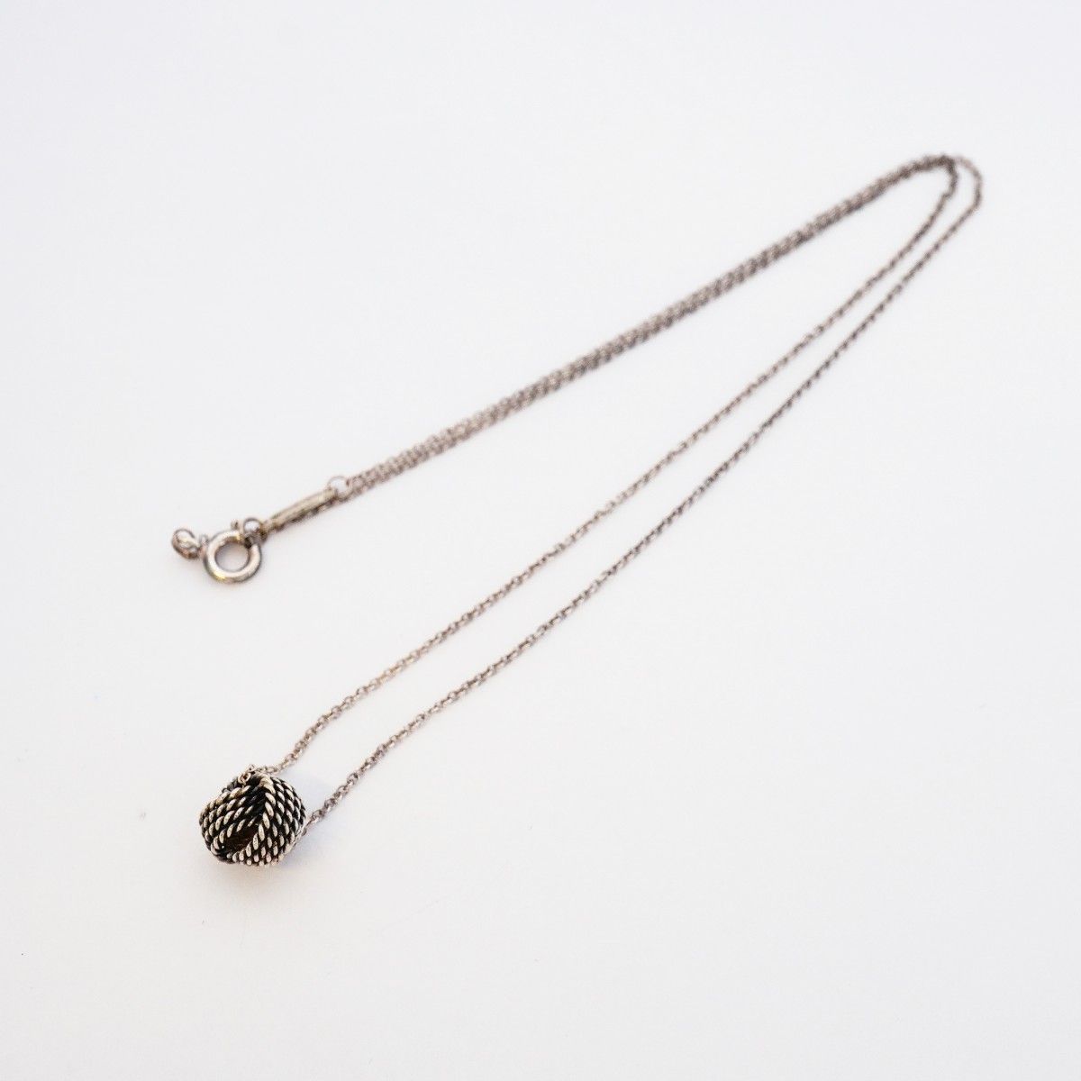 Tiffany & Co Necklace Somerset Twist Knot Silver — view 3