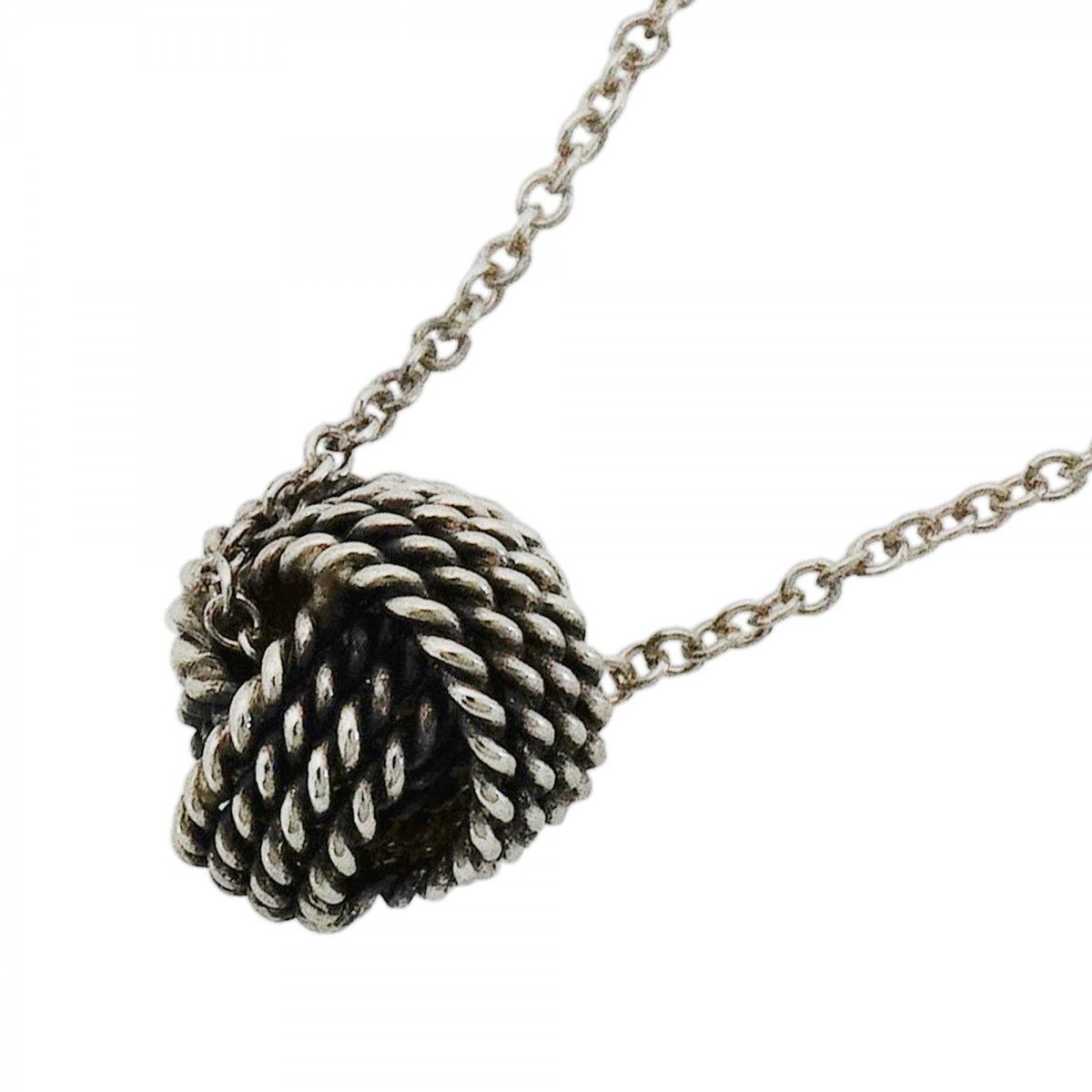 Tiffany & Co Necklace Somerset Twist Knot Silver