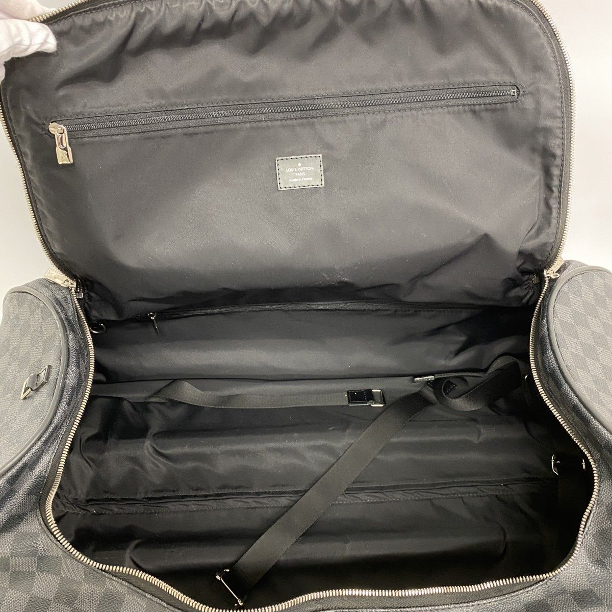 Louis Vuitton Travel Bag Damier Graphite Neo Eole 65 Black Gray — view 4