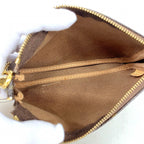 Louis Vuitton Pouch Monogram Mini Pochette Brown — view 4
