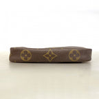 Louis Vuitton Pouch Monogram Mini Pochette Brown — view 3