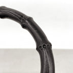 Gucci Handbag Bamboo 002 Leather Black Silver — view 8