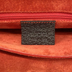 Gucci Handbag Bamboo 002 Leather Black Silver — view 5