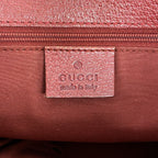 Gucci Tote GG Canvas Beige Bordeaux Silver — view 5