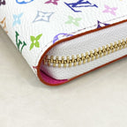 Louis Vuitton Wallet Monogram Multicolor LV Takashi Murakami Zippy Blanc — view 5