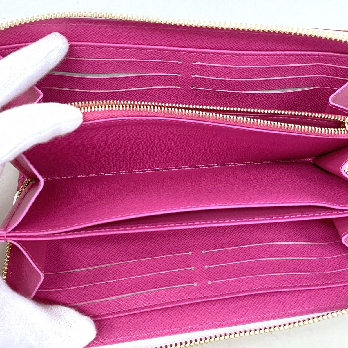 Louis Vuitton Wallet Monogram Multicolor LV Takashi Murakami Zippy Blanc — view 3