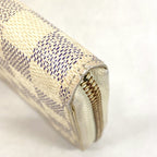 Louis Vuitton Wallet Damier Azur Zippy White — view 5