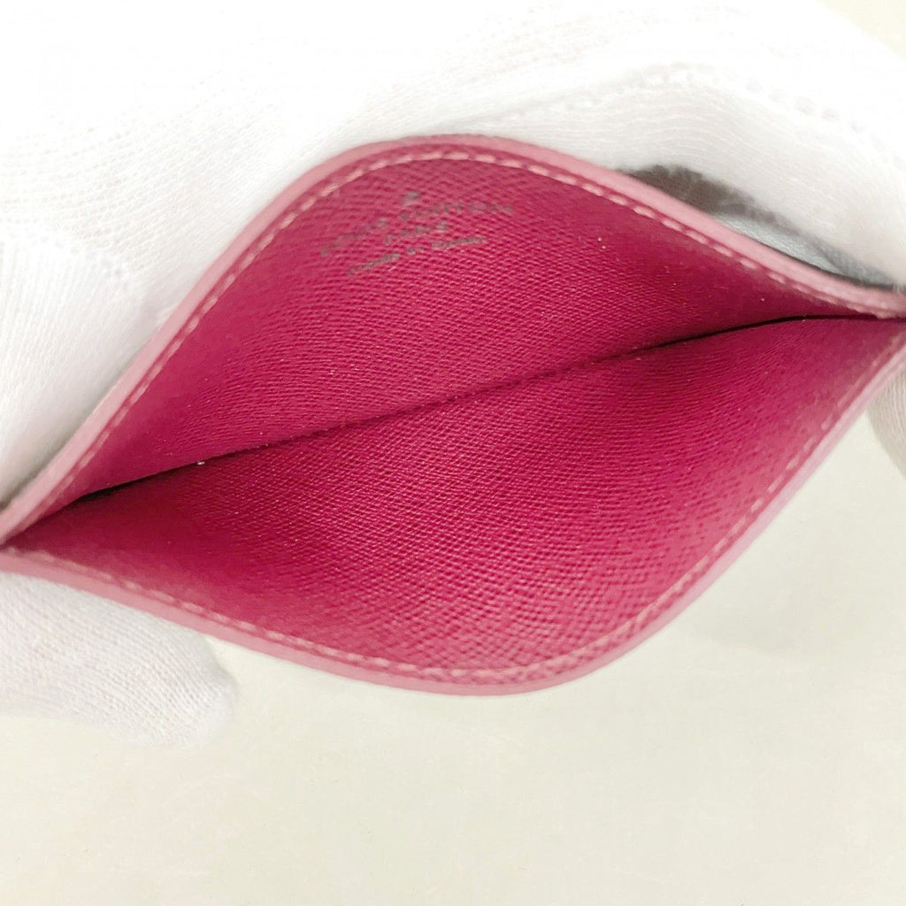 Louis Vuitton Card Case Monogram Holder Sample Fuchsia — view 3