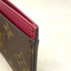 Louis Vuitton Card Case Monogram Holder Sample Fuchsia — view 5
