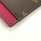 Louis Vuitton Card Case Monogram Holder Sample Fuchsia — view 6