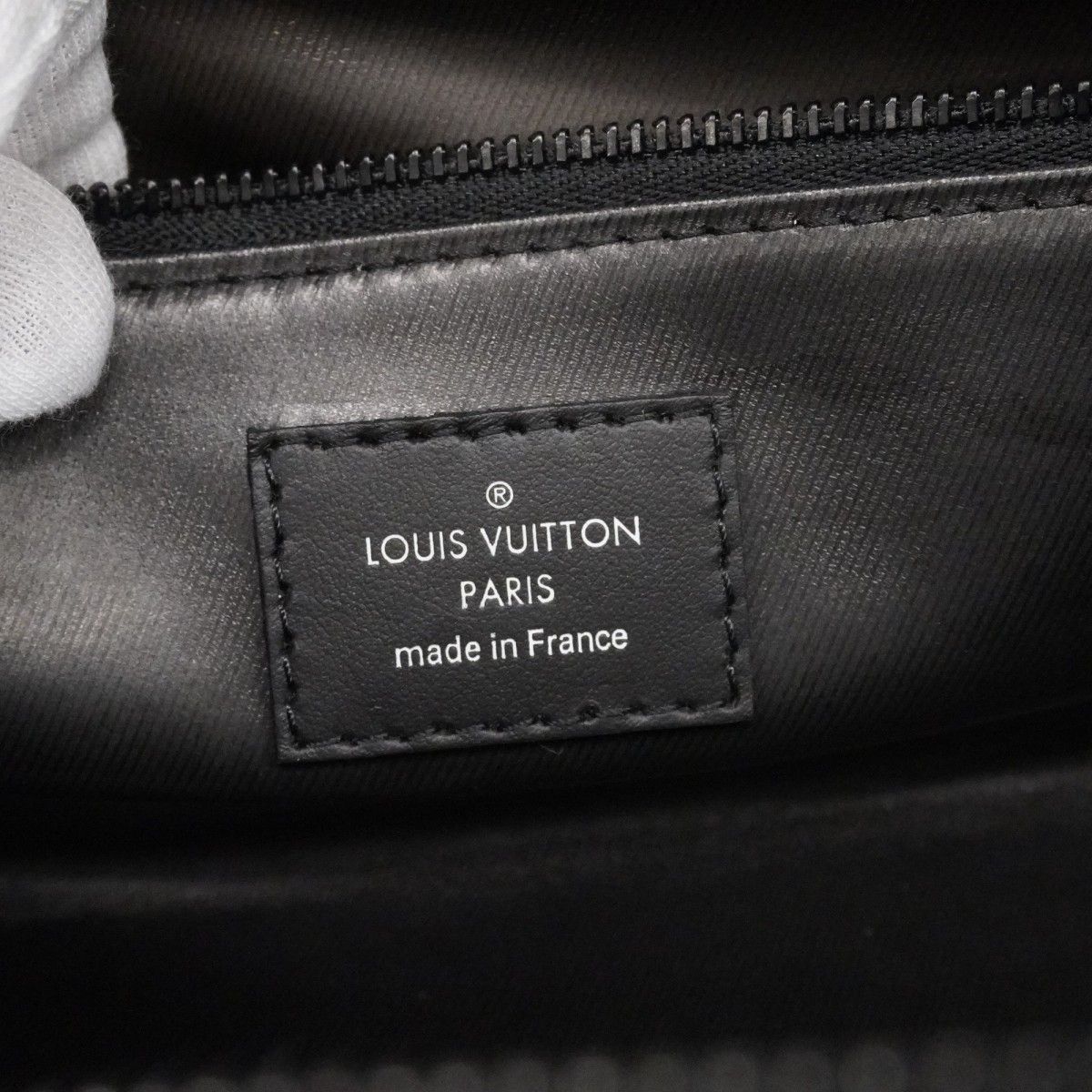 Louis Vuitton Handbag Dopp Kit Black Snow Capsule Collection — view 5