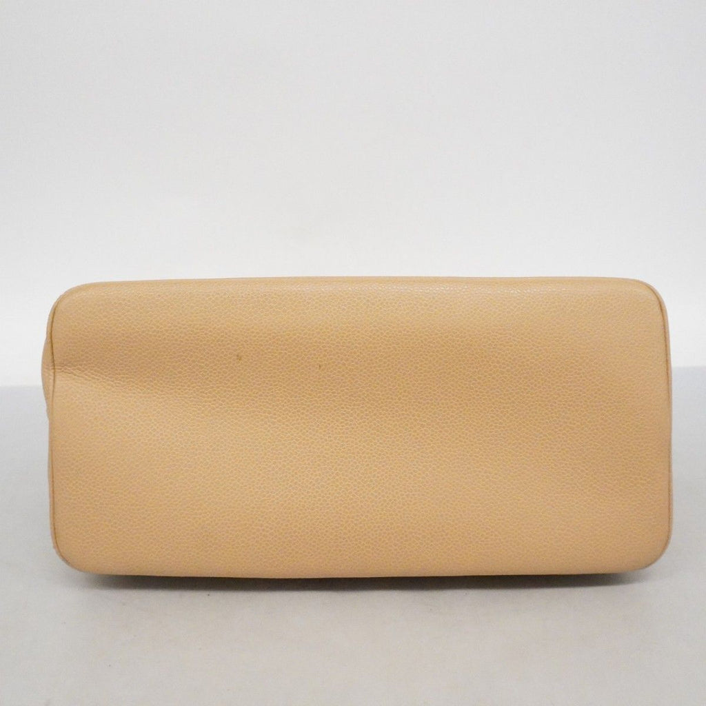Chanel Tote Reissue Caviar Leather Beige Gold — view 3