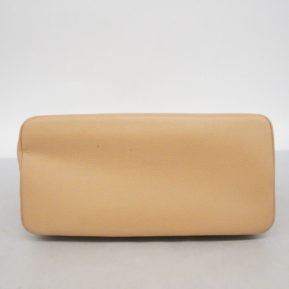 Chanel Tote Reissue Caviar Leather Beige Gold — view 3