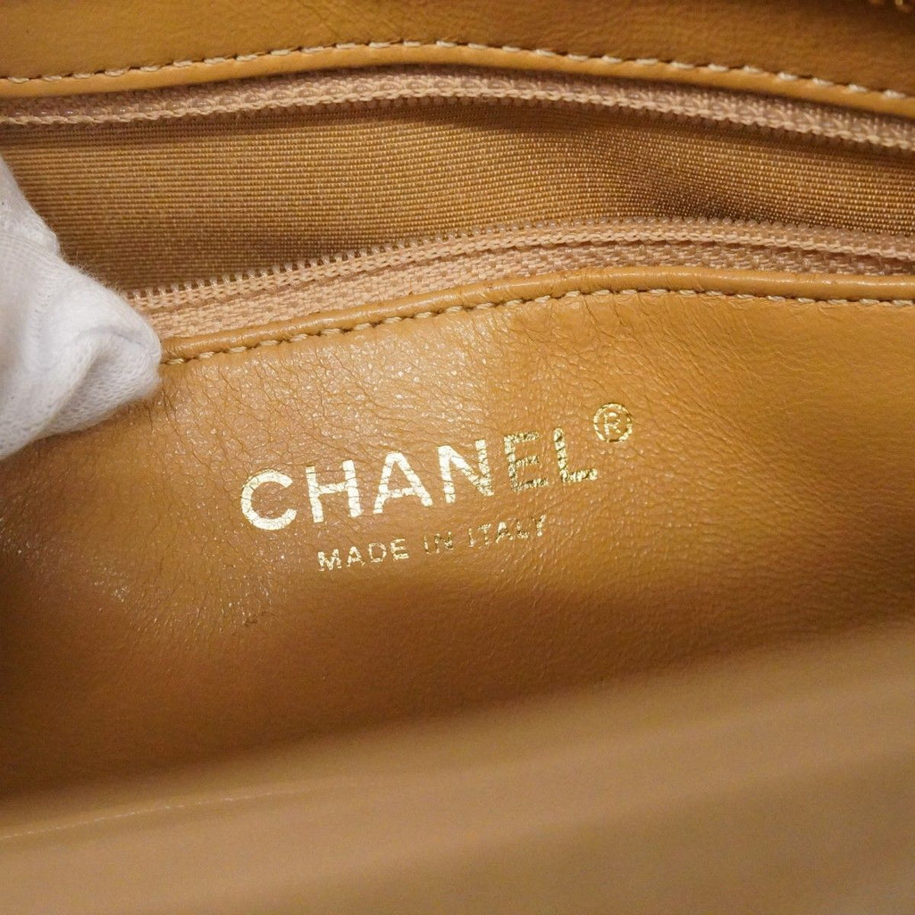 Chanel Tote Reissue Caviar Leather Beige Gold — view 5