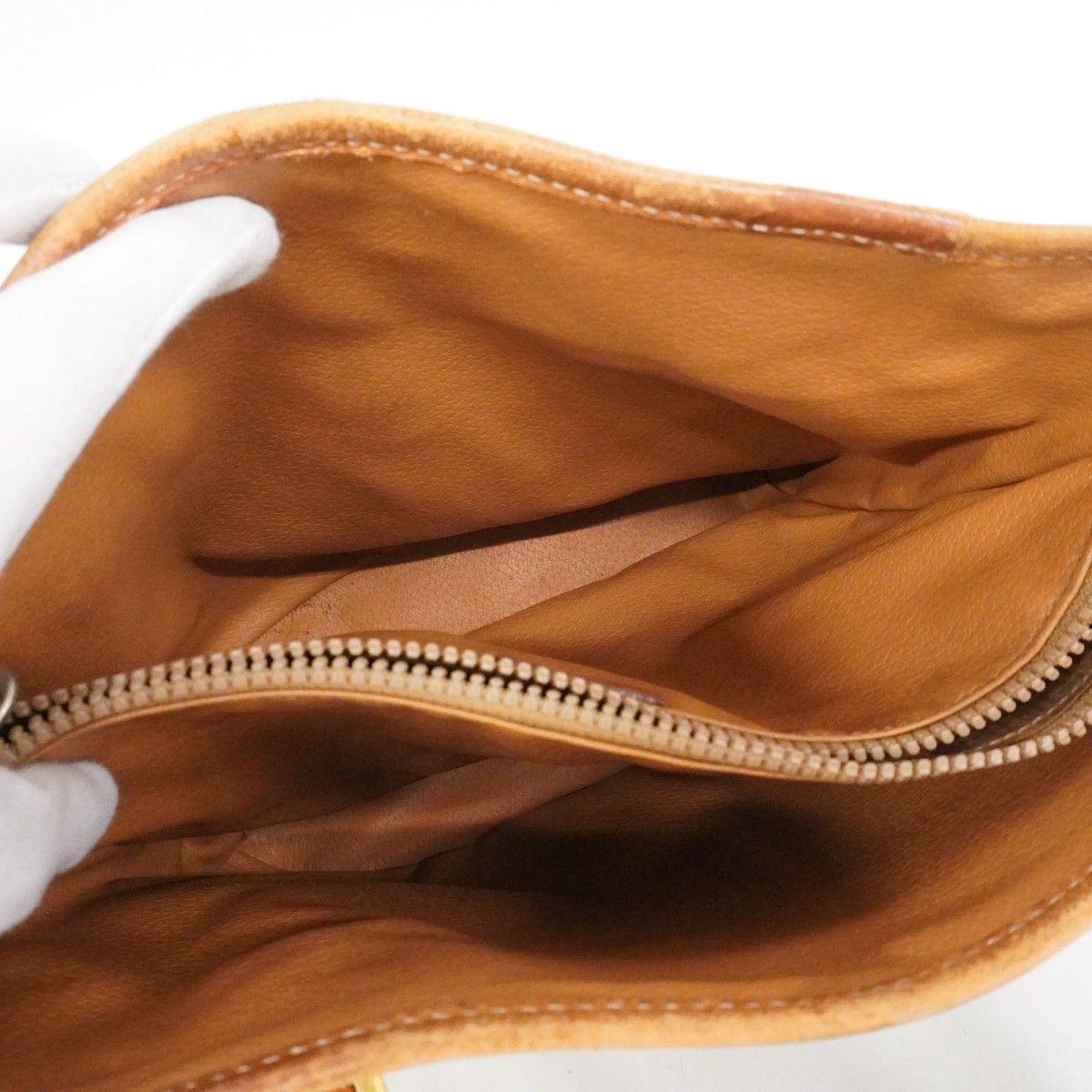 Celine Tote Macadam Brown Gold — view 4