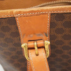 Celine Tote Macadam Brown Gold — view 8