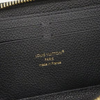 Louis Vuitton Wallet Monogram Empreinte Bicolor Portefeuille Clemence Black — view 4