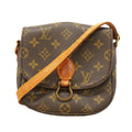 Louis Vuitton Shoulder Bag Monogram Mini Saint Cloud Brown