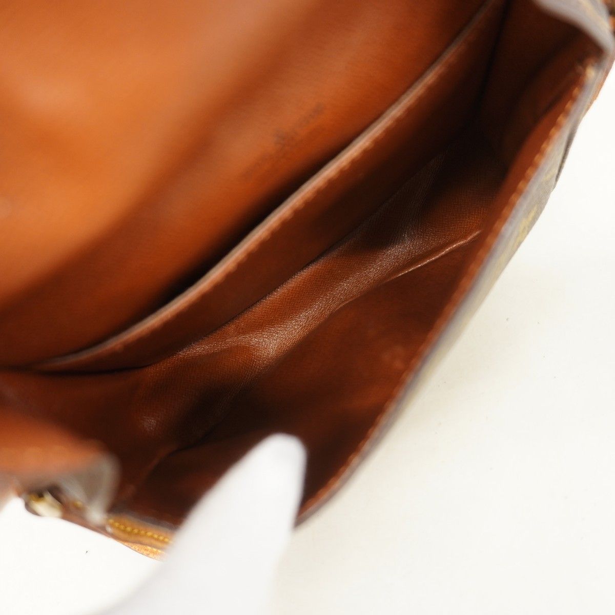 Louis Vuitton Shoulder Bag Monogram Mini Saint Cloud Brown — view 4