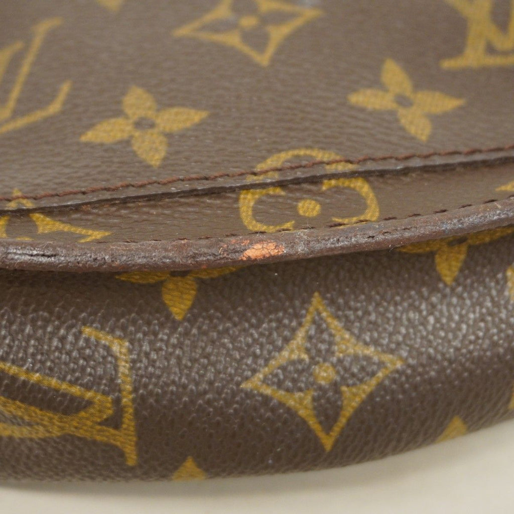 Louis Vuitton Shoulder Bag Monogram Mini Saint Cloud Brown — view 8