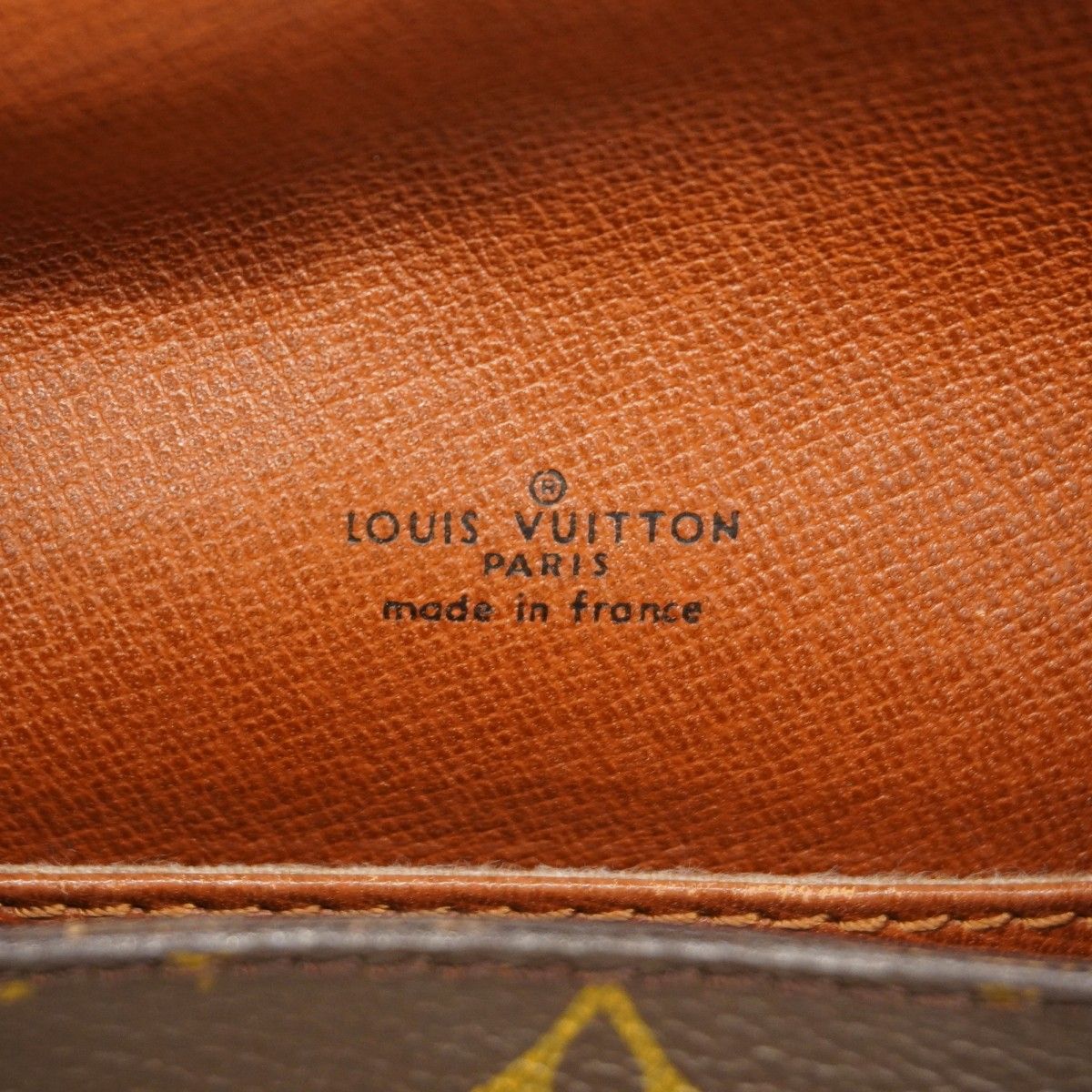 Louis Vuitton Shoulder Bag Monogram Mini Saint Cloud Brown — view 5