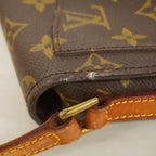 Louis Vuitton Shoulder Bag Monogram Mini Saint Cloud Brown — view 7