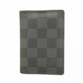 Louis Vuitton Card Case Damier Graphite Organizer de Poche Black