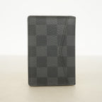 Louis Vuitton Card Case Damier Graphite Organizer de Poche Black — view 7