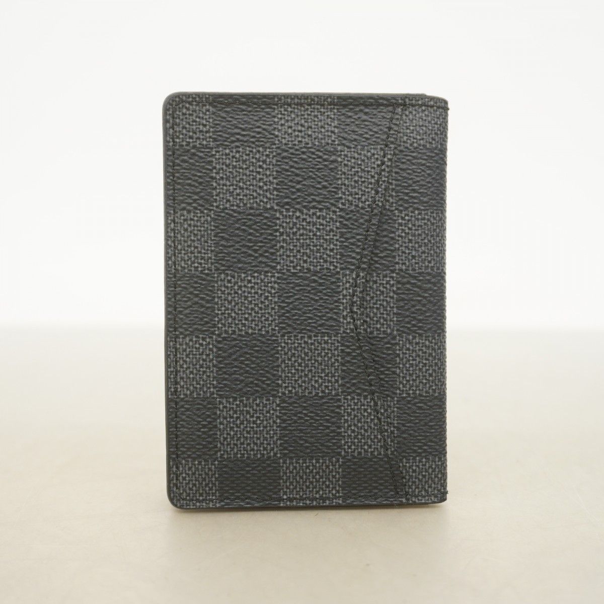 Louis Vuitton Card Case Damier Graphite Organizer de Poche Black — view 7