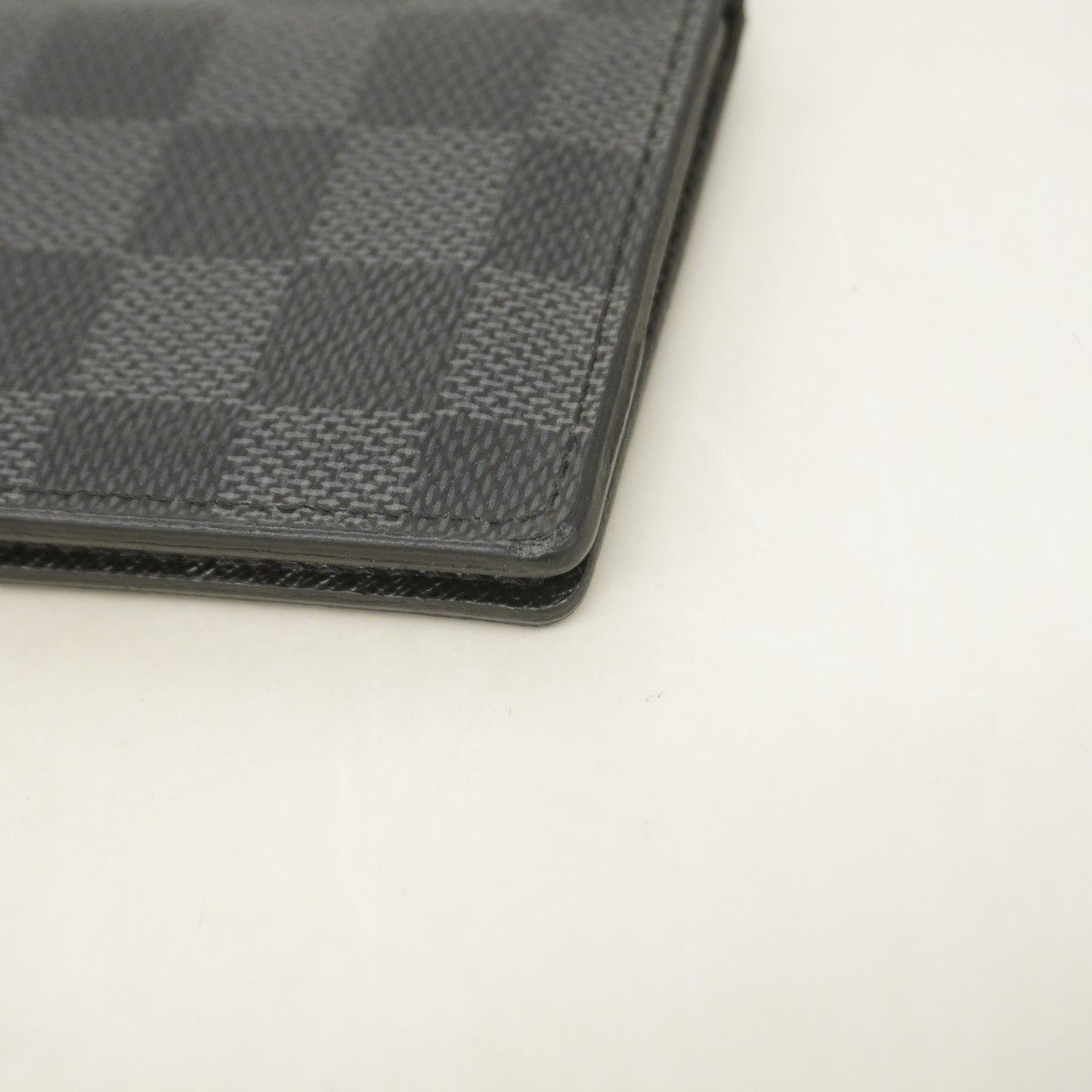 Louis Vuitton Card Case Damier Graphite Organizer de Poche Black — view 6